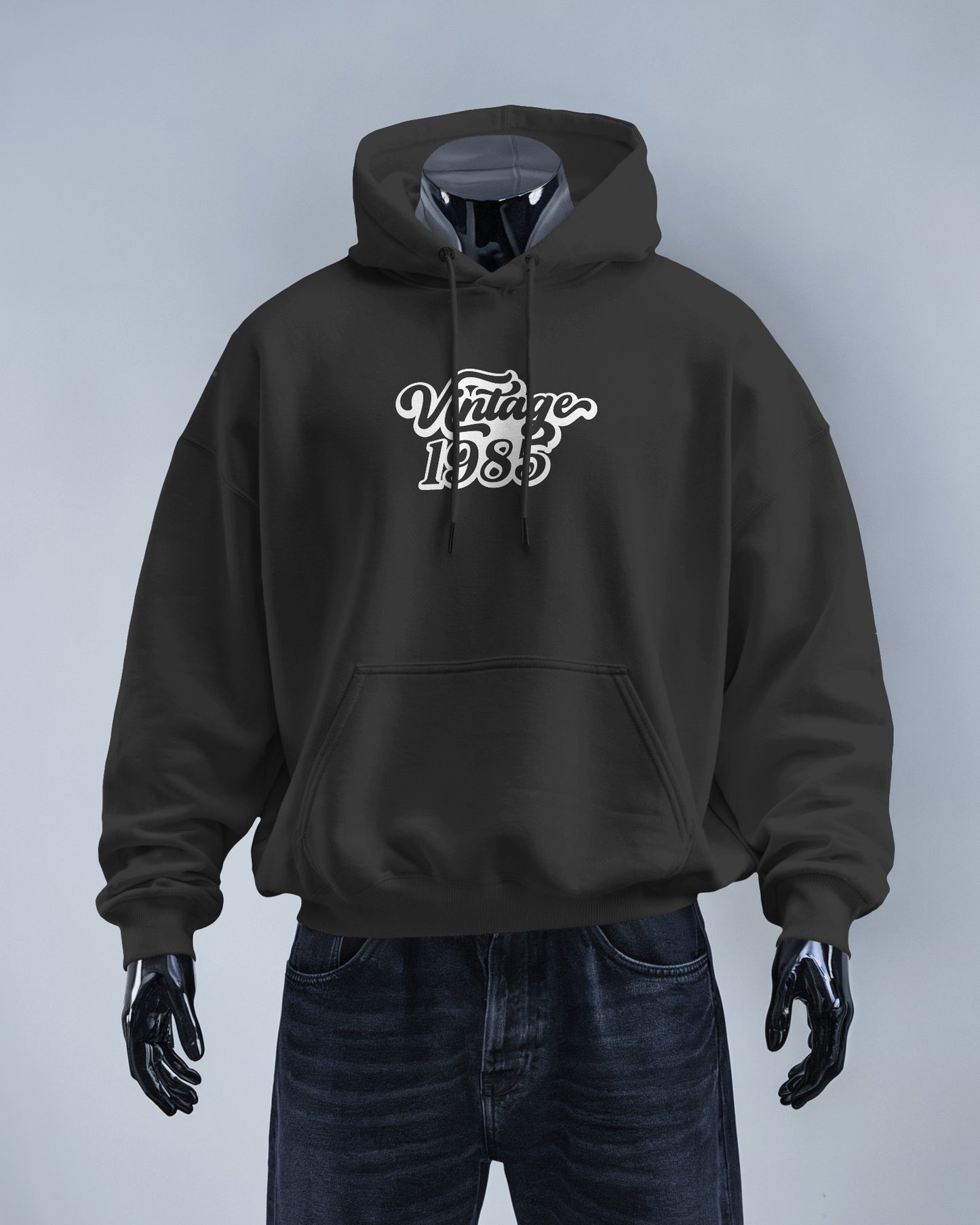 Vintage 1985 Men's Hoodie - Retro Heavy Blend Apparel