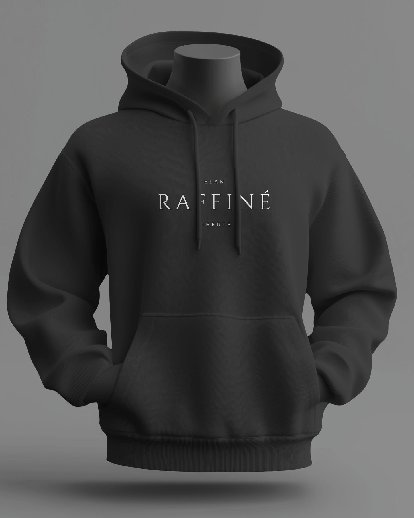 Minimalist 'Raffinè' Men's Hoodie- Cozy & Stylish Exclusives