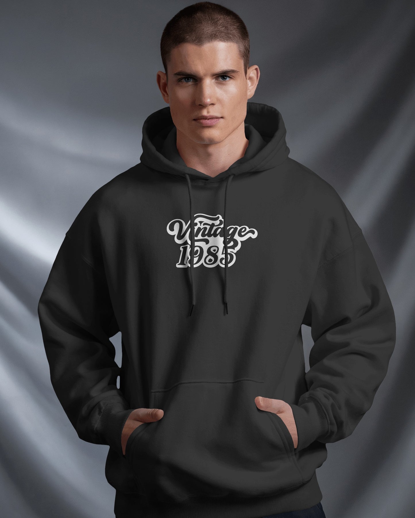 Vintage 1985 Men's Hoodie - Retro Heavy Blend Apparel