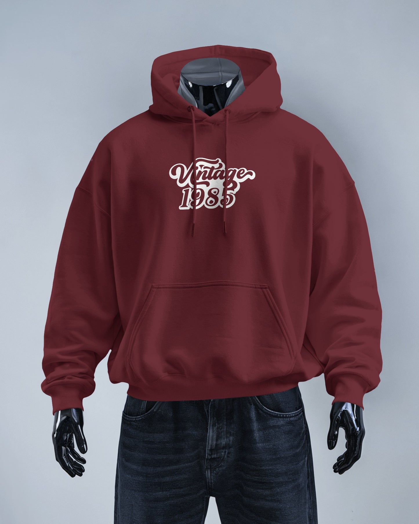 Vintage 1985 Men's Hoodie - Retro Heavy Blend Apparel