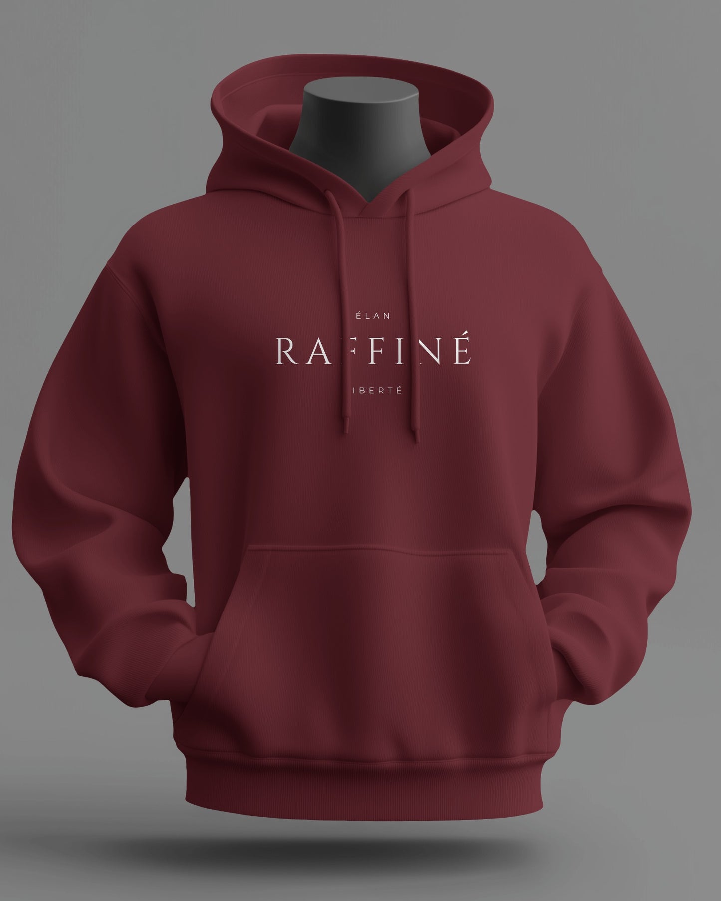 Minimalist 'Raffinè' Men's Hoodie- Cozy & Stylish Exclusives