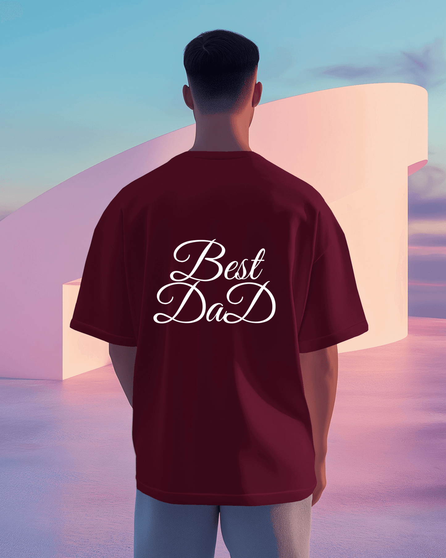 Best Dad Men Heavy Cotton Tee - Perfect Gift for Father
