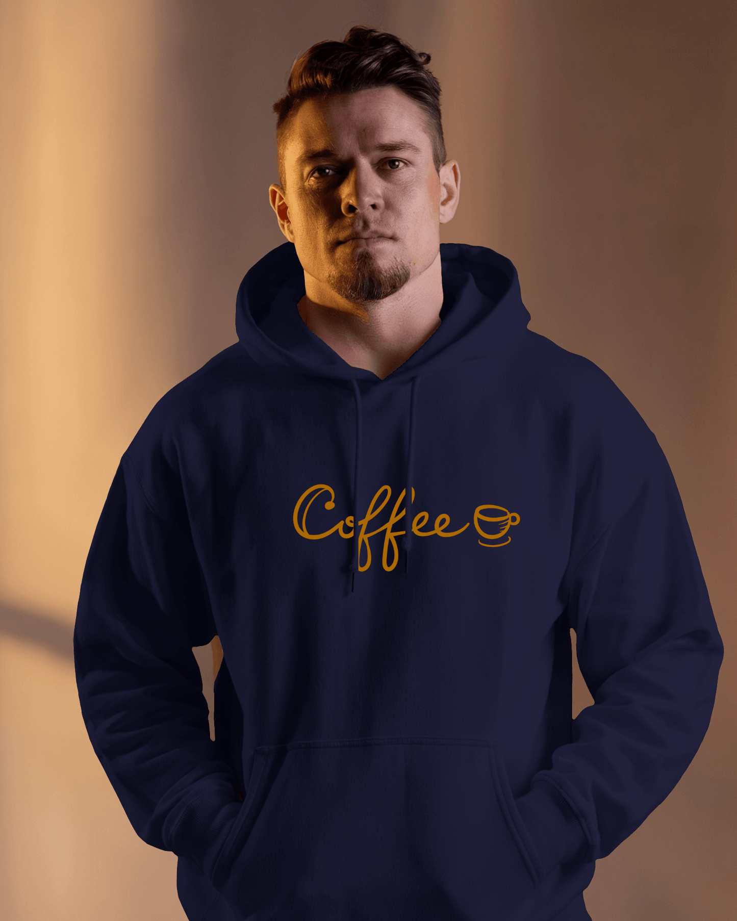 Coffee Lover Men's Heavy Blend Hoodie- Exclusive