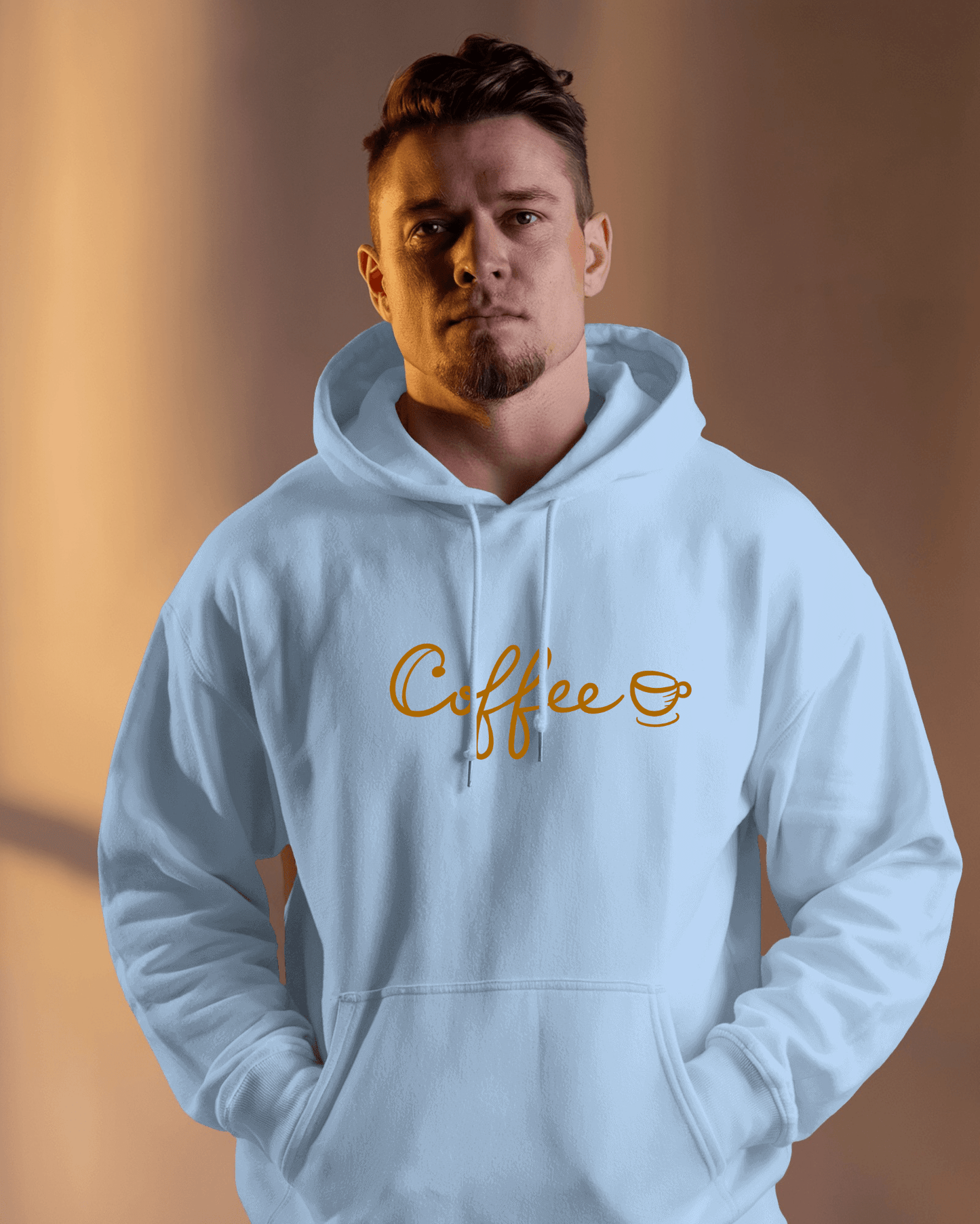 Coffee Lover Men's Heavy Blend Hoodie- Exclusive