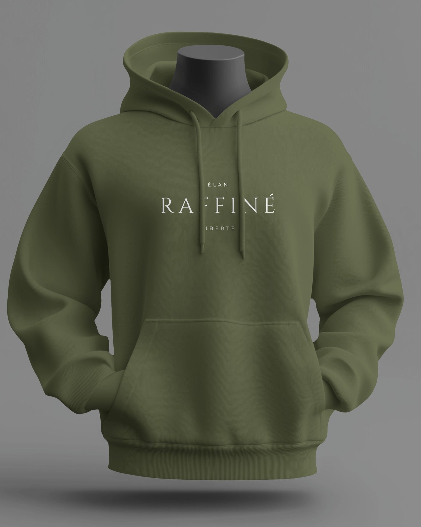 Minimalist 'Raffinè' Men's Hoodie- Cozy & Stylish Exclusives