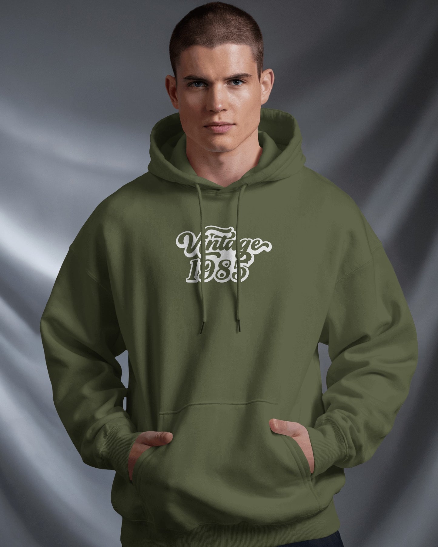 Vintage 1985 Men's Hoodie - Retro Heavy Blend Apparel