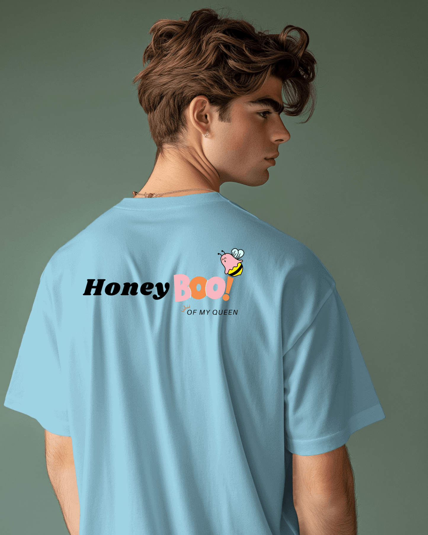 Honey Boo Men Heavy Cotton Tee - Best Gift for Husband & Boyfriend