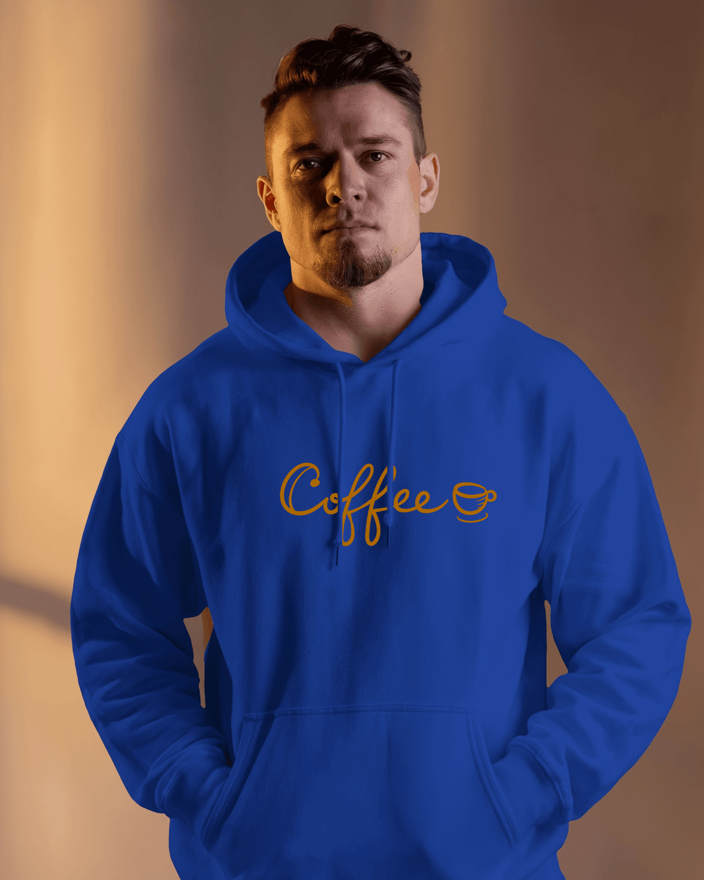 Coffee Lover Men's Heavy Blend Hoodie- Exclusive