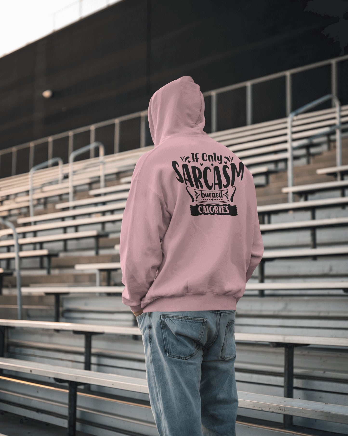 Funny Men's Sarcasm Hoodie for Humor Lovers