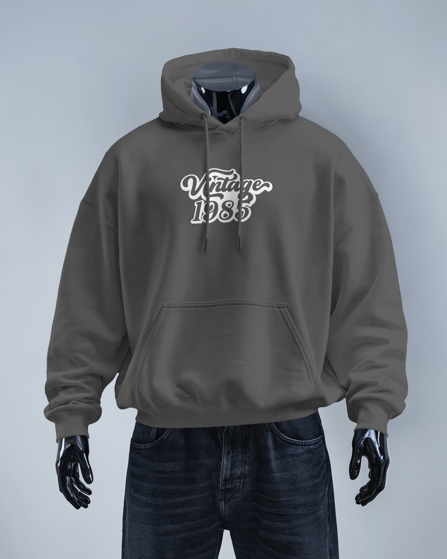 Vintage 1985 Men's Hoodie - Retro Heavy Blend Apparel