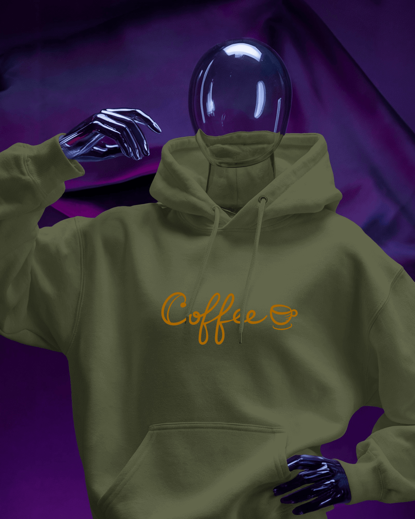 Coffee Lover Men's Heavy Blend Hoodie- Exclusive