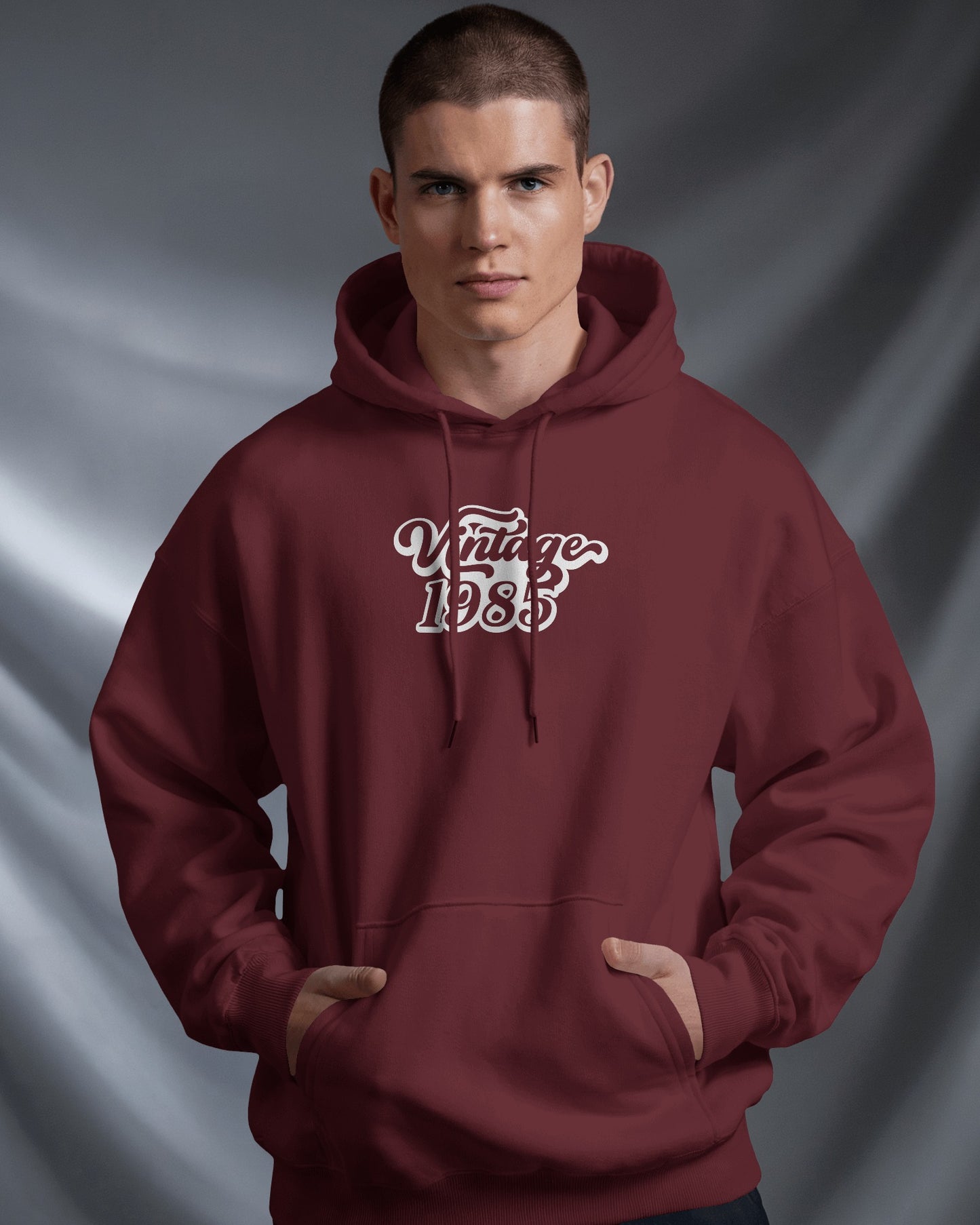Vintage 1985 Men's Hoodie - Retro Heavy Blend Apparel