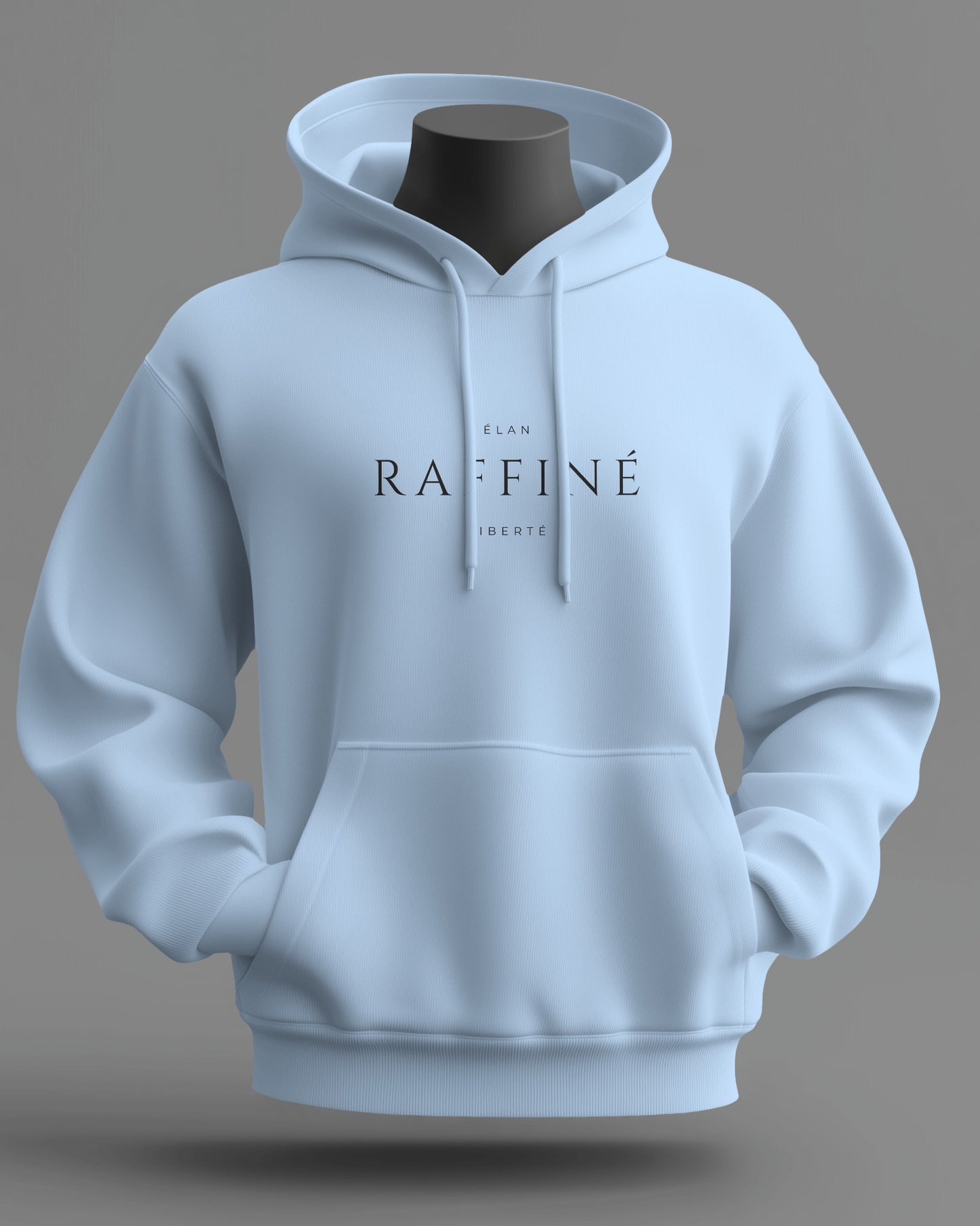 Minimalist 'Raffinè' Men's Hoodie- Cozy & Stylish Exclusives
