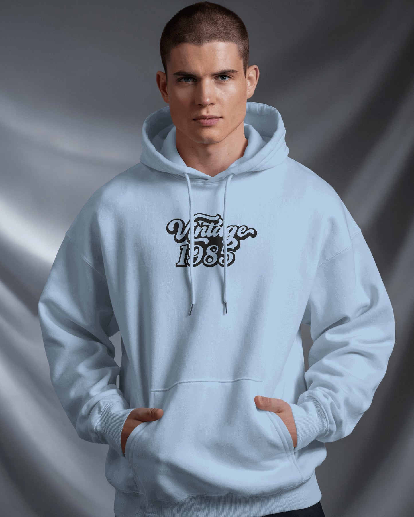 Vintage 1985 Men's Hoodie - Retro Heavy Blend Apparel