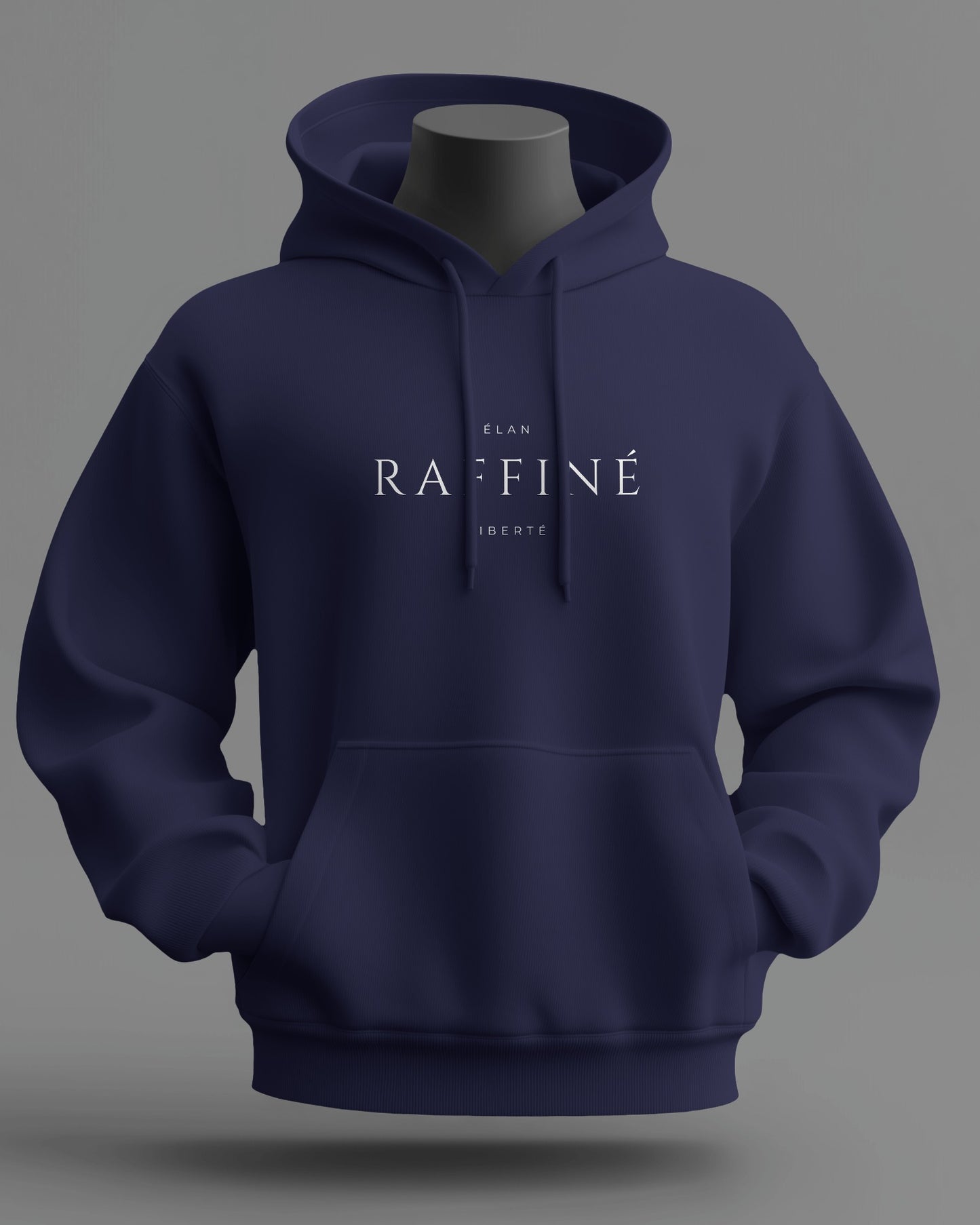 Minimalist 'Raffinè' Men's Hoodie- Cozy & Stylish Exclusives
