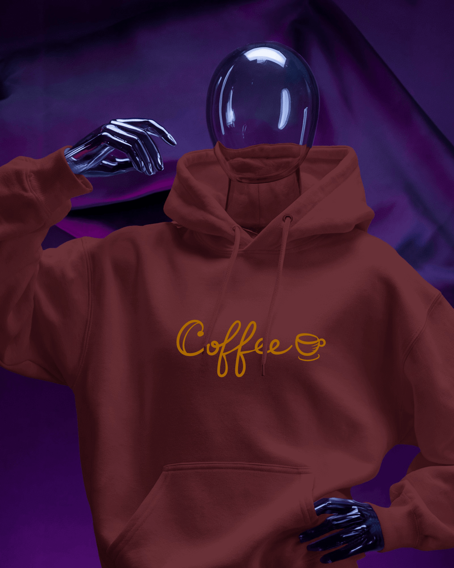 Coffee Lover Men's Heavy Blend Hoodie- Exclusive