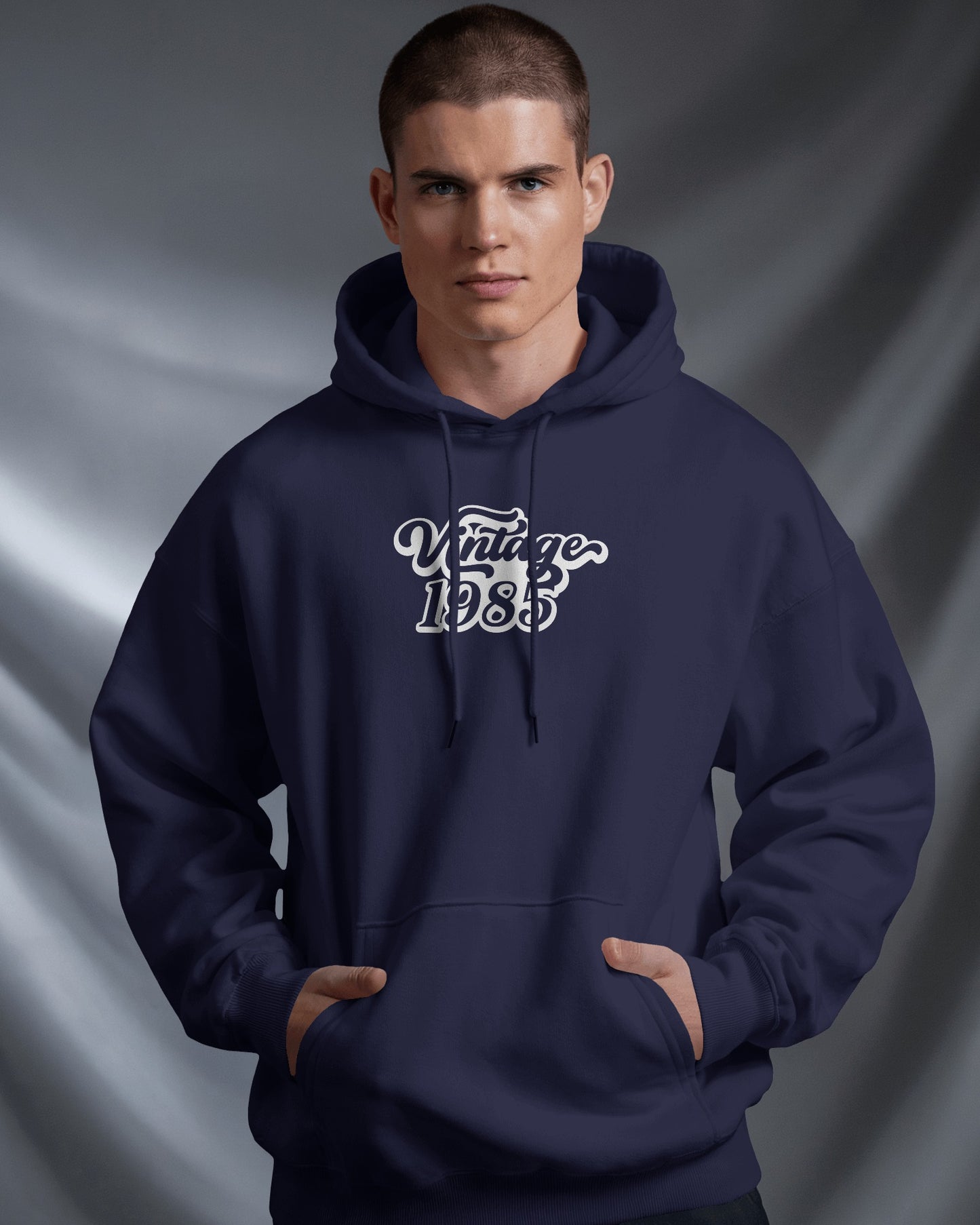 Vintage 1985 Men's Hoodie - Retro Heavy Blend Apparel