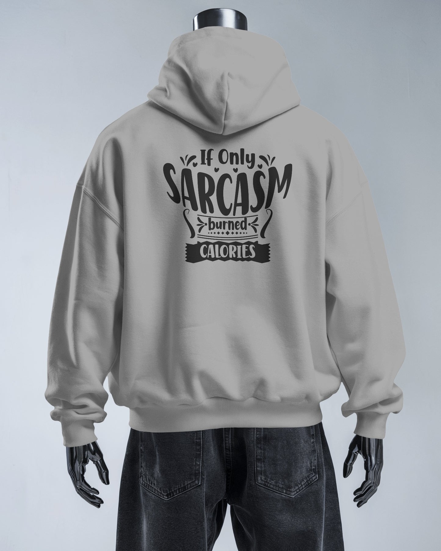 Funny Men's Sarcasm Hoodie for Humor Lovers