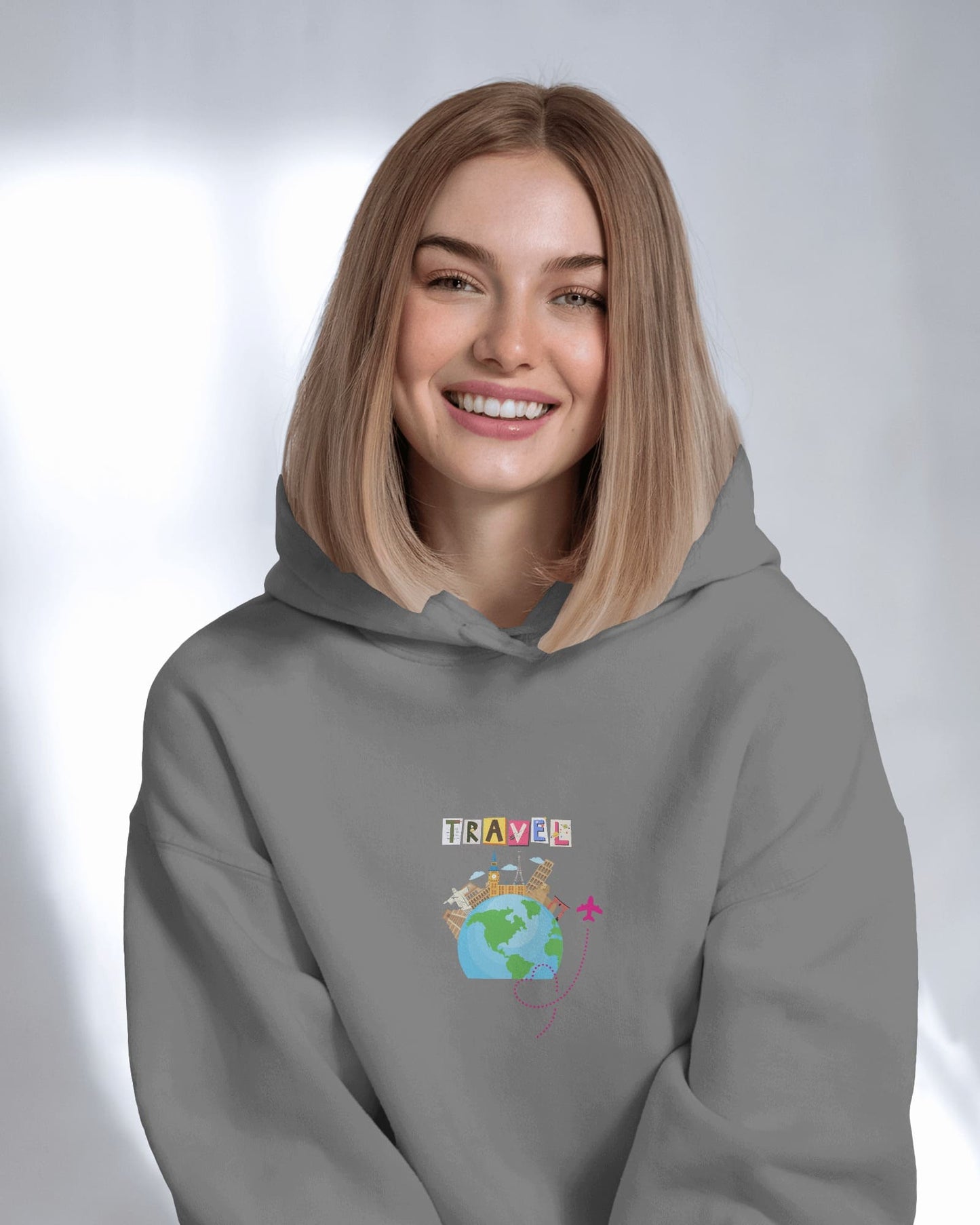 RaymaxUS Explore Series – “Wander Ready” Crop Hoodie for Jet Setters