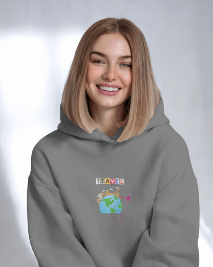 RaymaxUS Explore Series – “Wander Ready” Crop Hoodie for Jet Setters