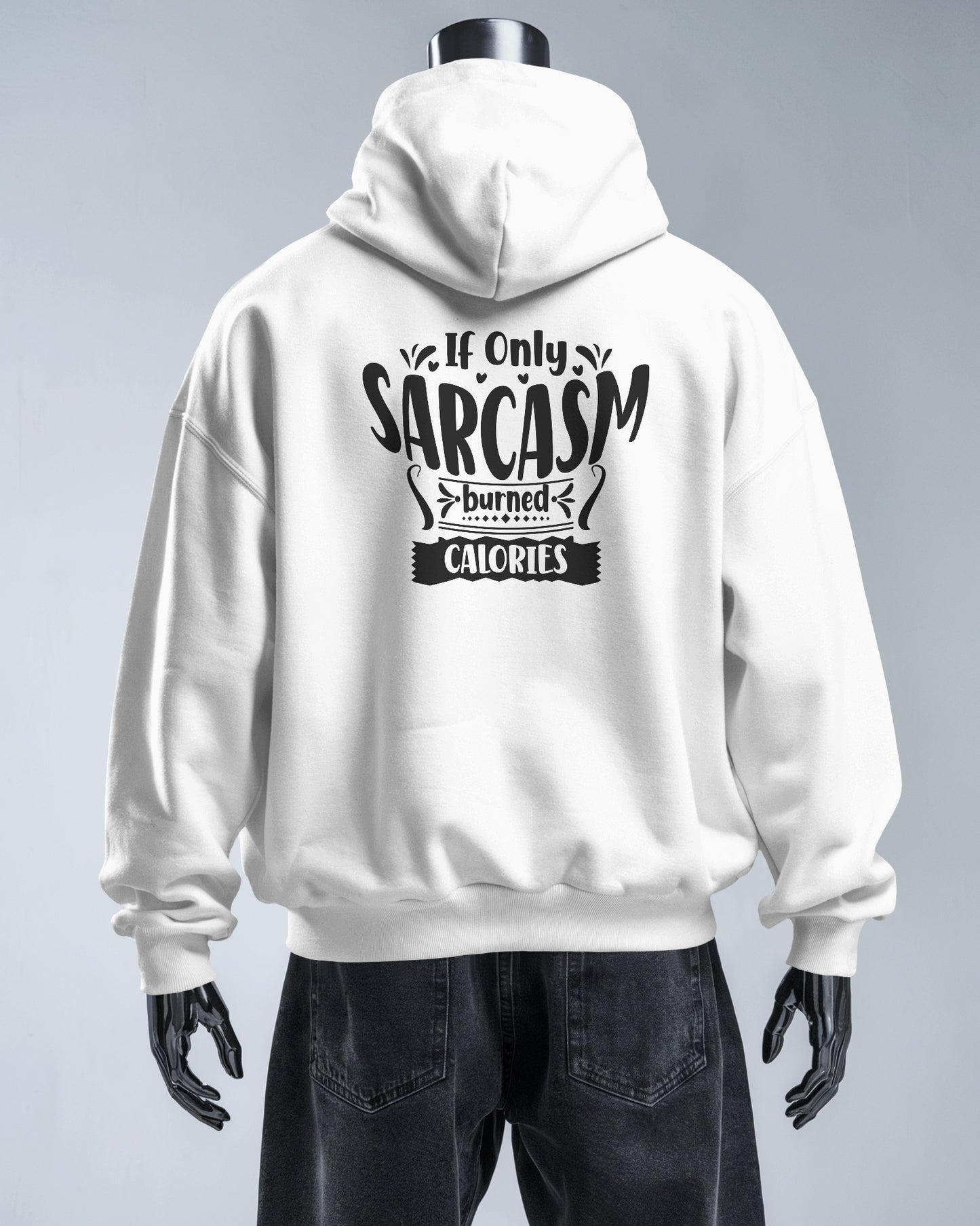 Funny Men's Sarcasm Hoodie for Humor Lovers