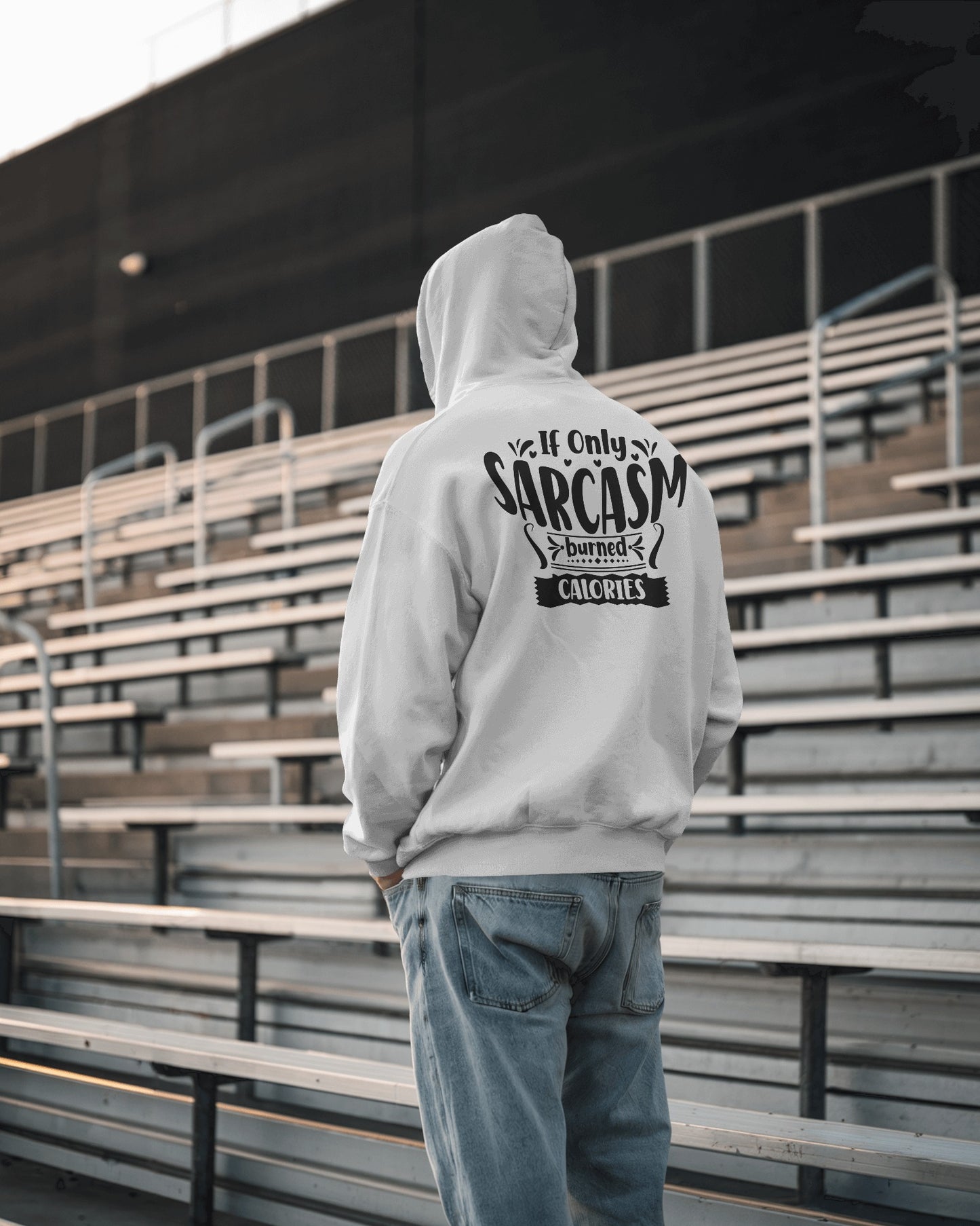 Funny Men's Sarcasm Hoodie for Humor Lovers