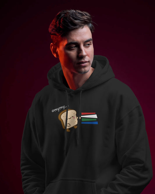 Cute Toast Character Hoodie | Men's Heavy Blend™