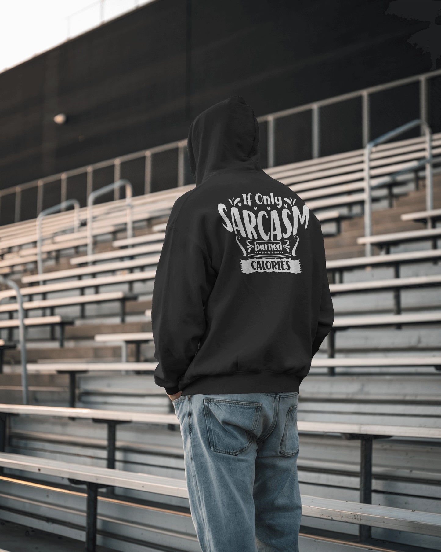 Funny Men's Sarcasm Hoodie for Humor Lovers