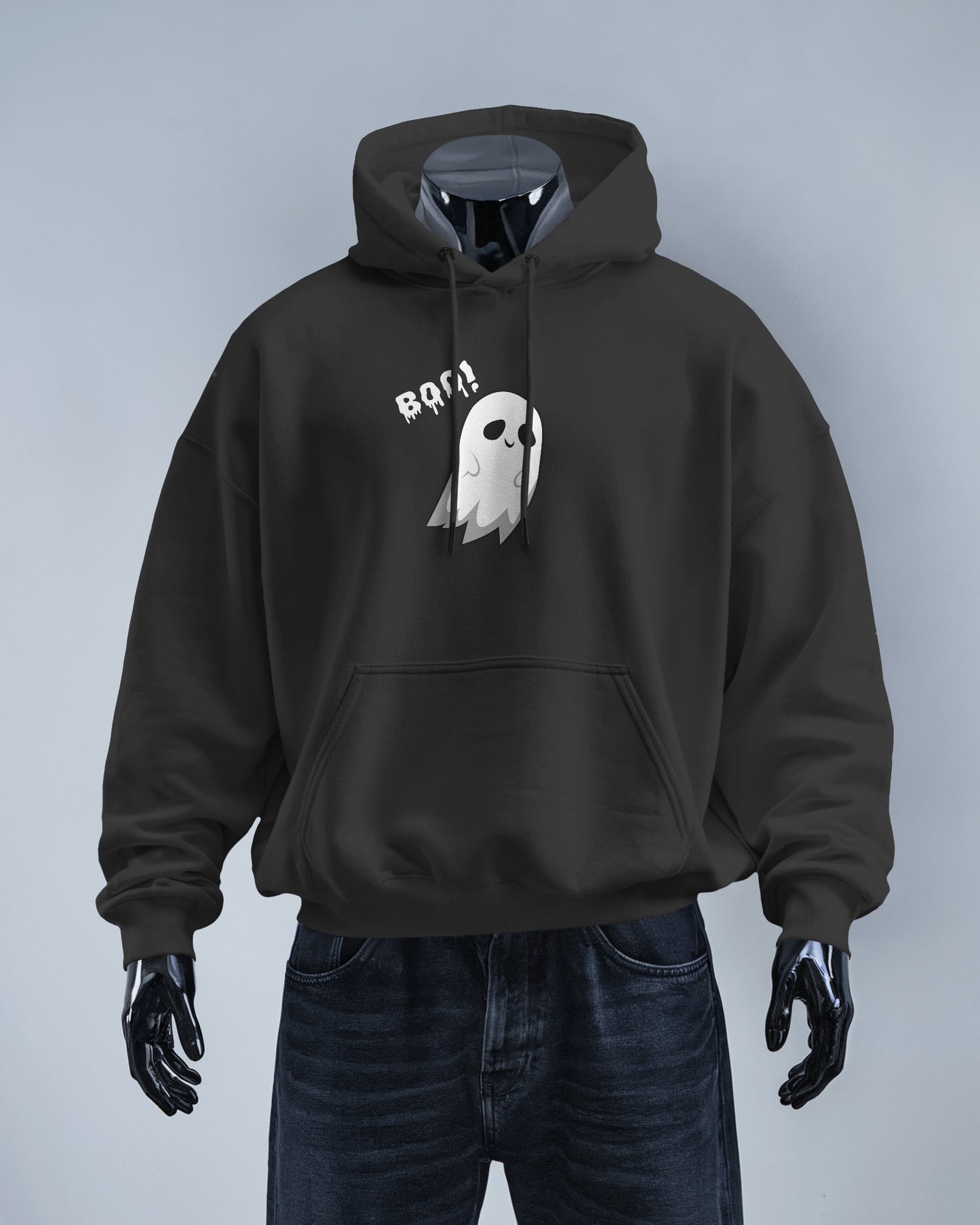 Boo! Ghost Hoodie - Men's Heavy Blend For Occasions