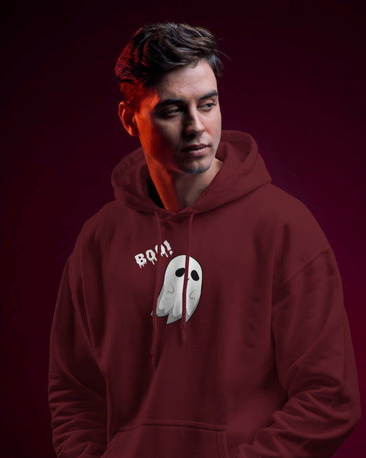 Boo! Ghost Hoodie - Men's Heavy Blend For Occasions