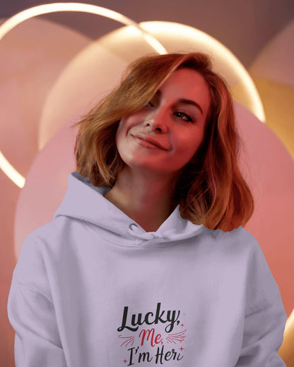 RaymaxUS Signature Series – Lucky Me, I’m Her Cropped Hoodie