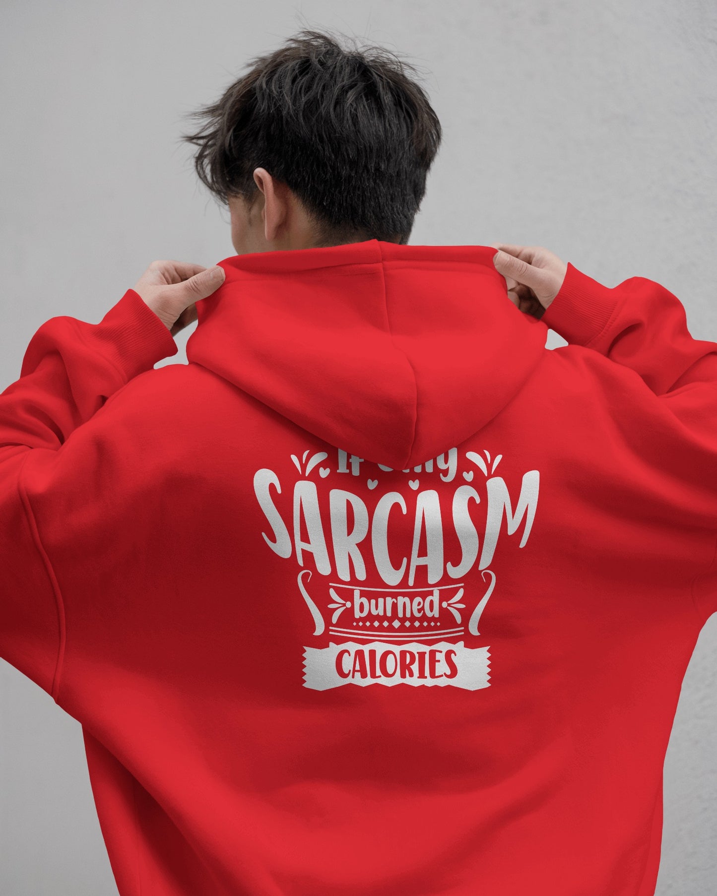 Funny Men's Sarcasm Hoodie for Humor Lovers