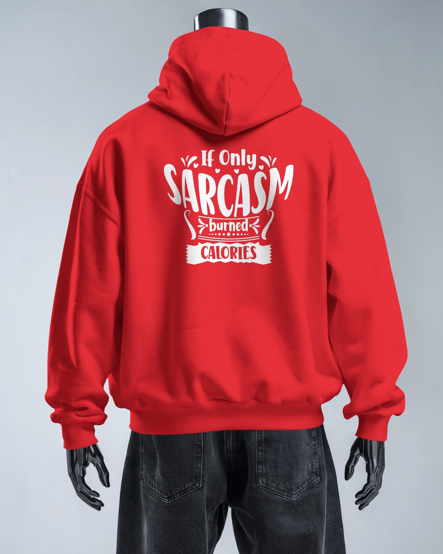 Funny Men's Sarcasm Hoodie for Humor Lovers