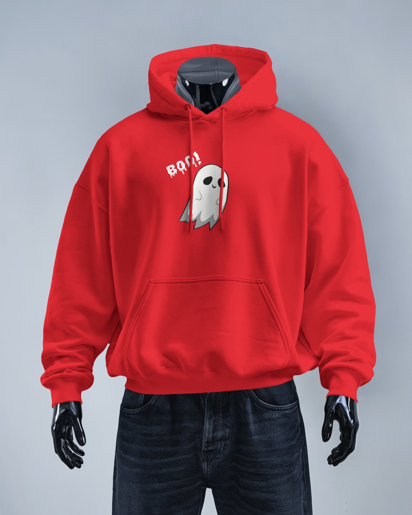Boo! Ghost Hoodie - Men's Heavy Blend For Occasions