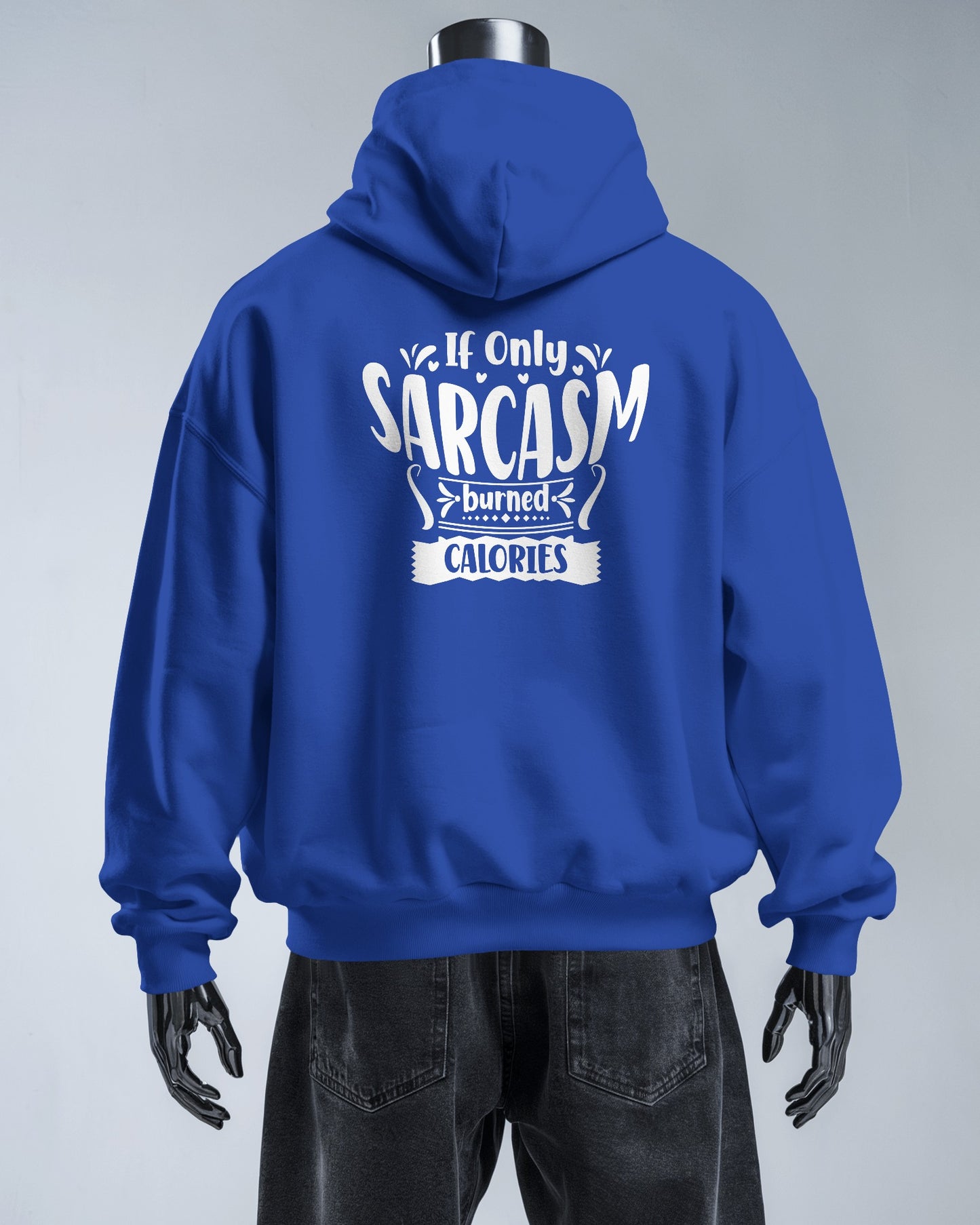 Funny Men's Sarcasm Hoodie for Humor Lovers