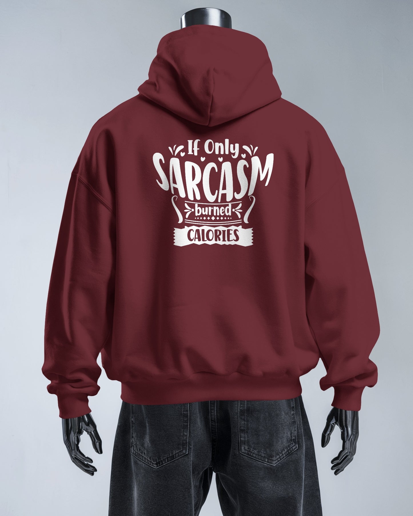Funny Men's Sarcasm Hoodie for Humor Lovers