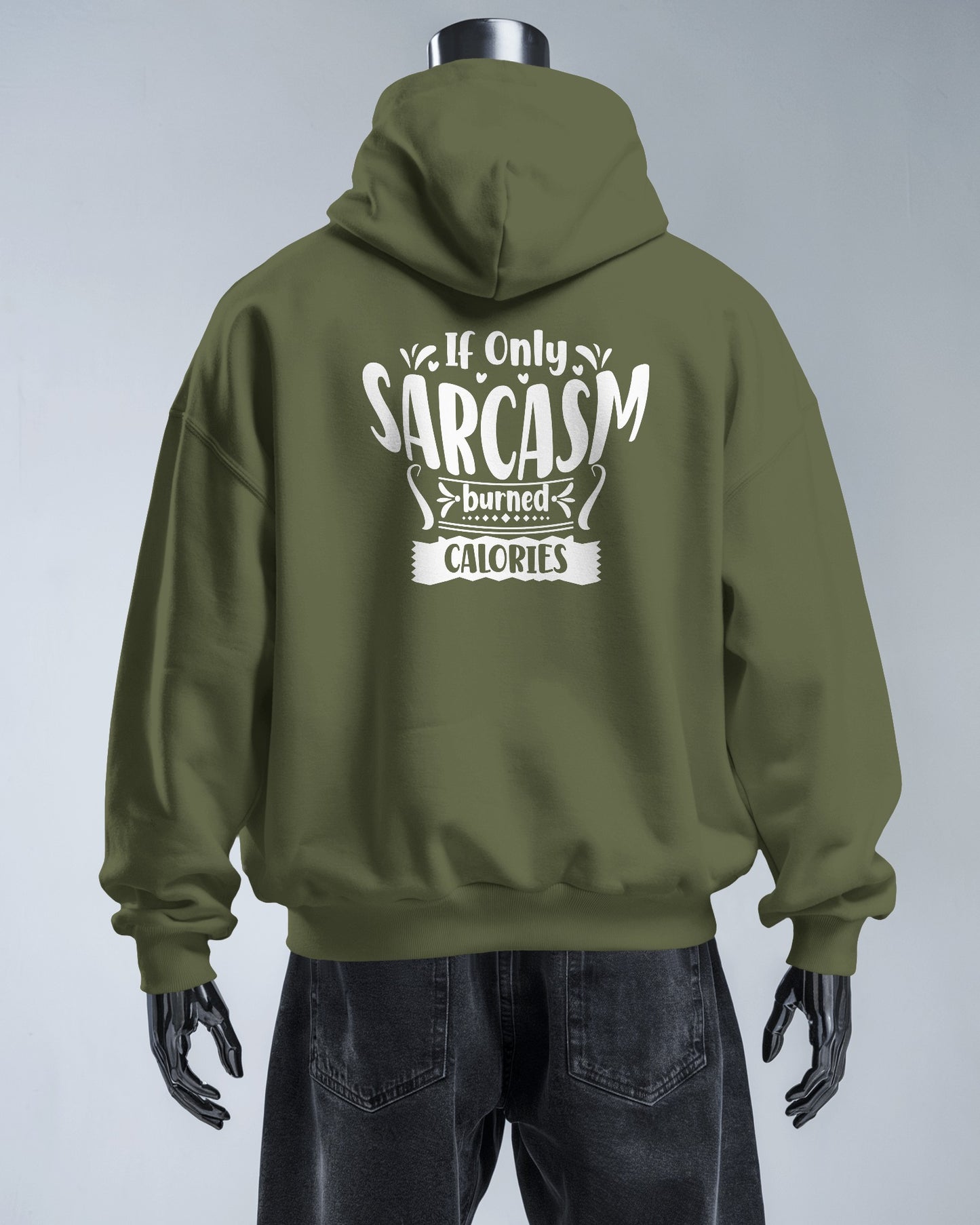 Funny Men's Sarcasm Hoodie for Humor Lovers