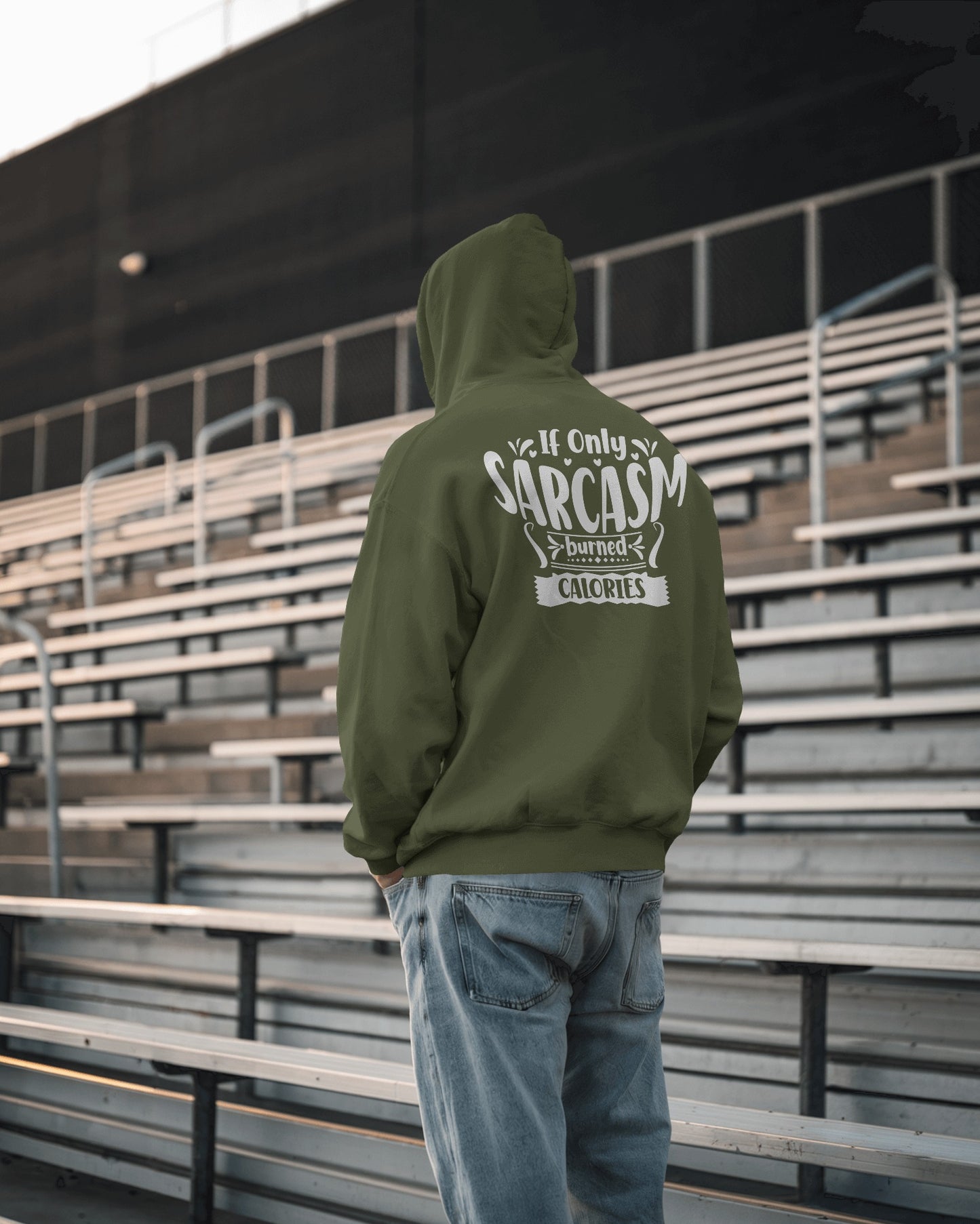 Funny Men's Sarcasm Hoodie for Humor Lovers