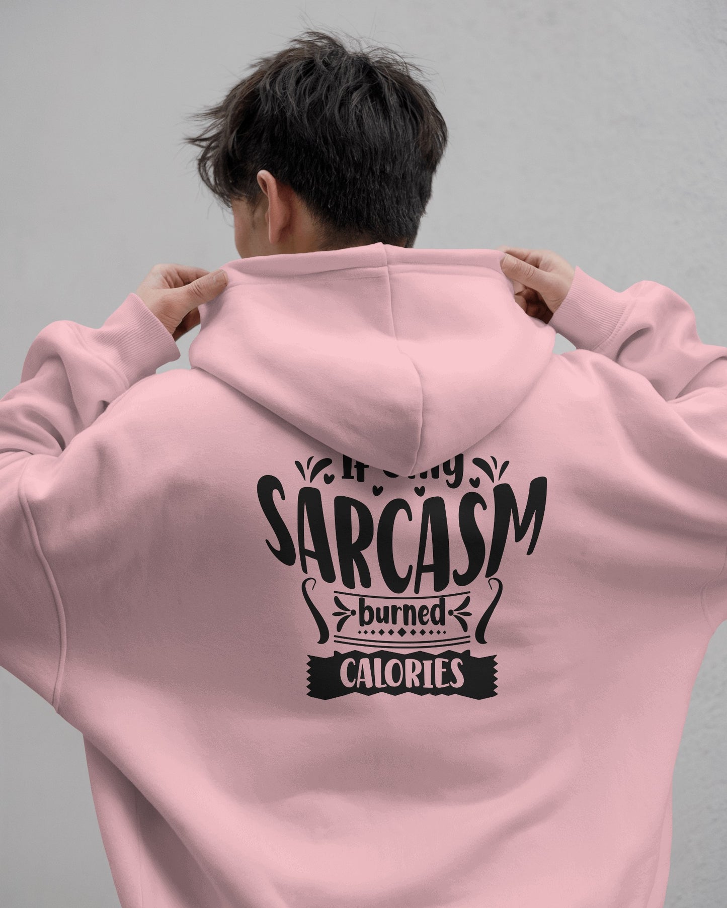 Funny Men's Sarcasm Hoodie for Humor Lovers