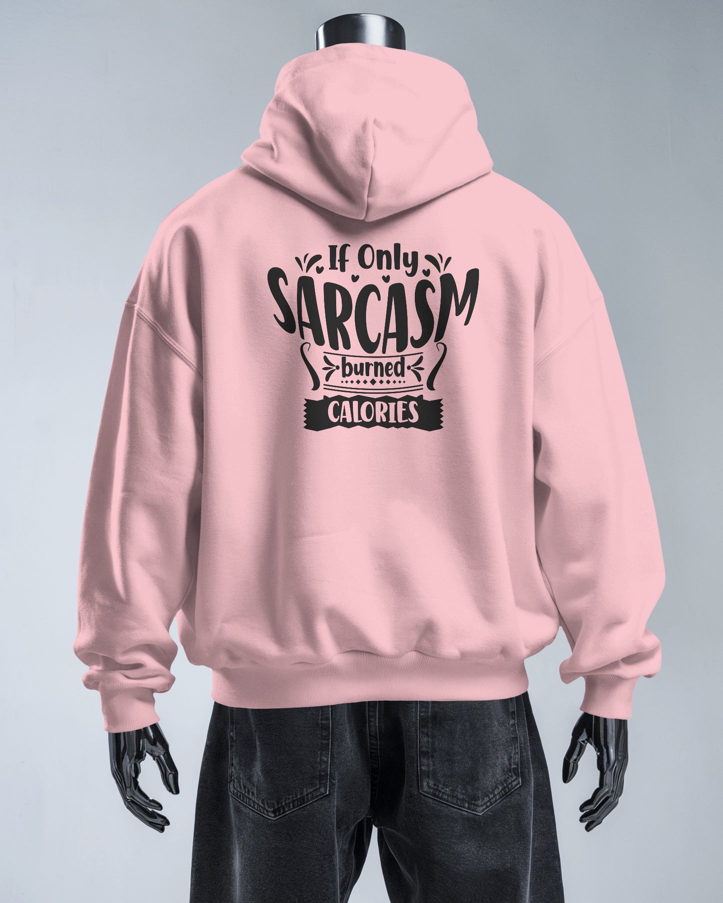 Funny Men's Sarcasm Hoodie for Humor Lovers
