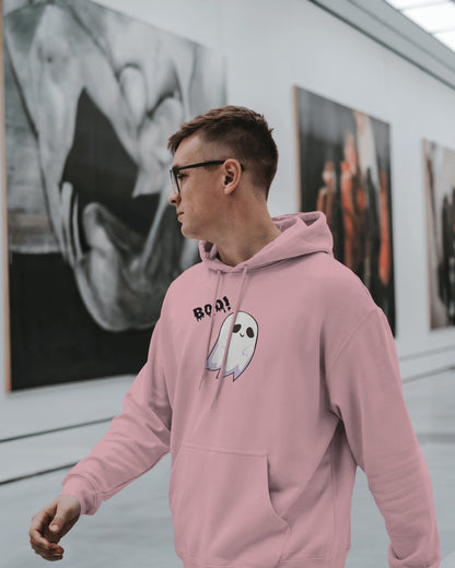 Boo! Ghost Hoodie - Men's Heavy Blend For Occasions