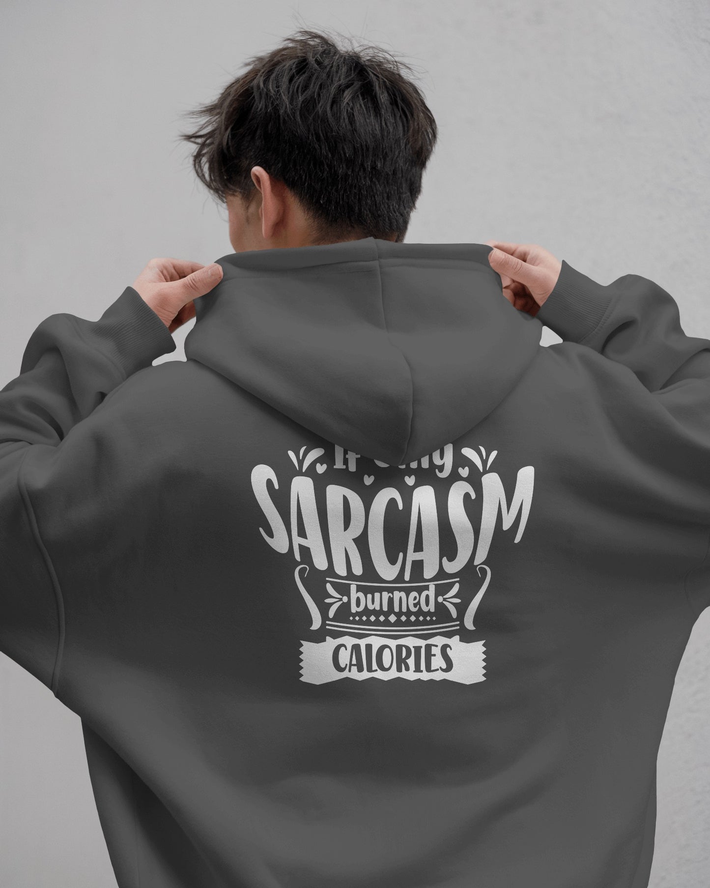 Funny Men's Sarcasm Hoodie for Humor Lovers