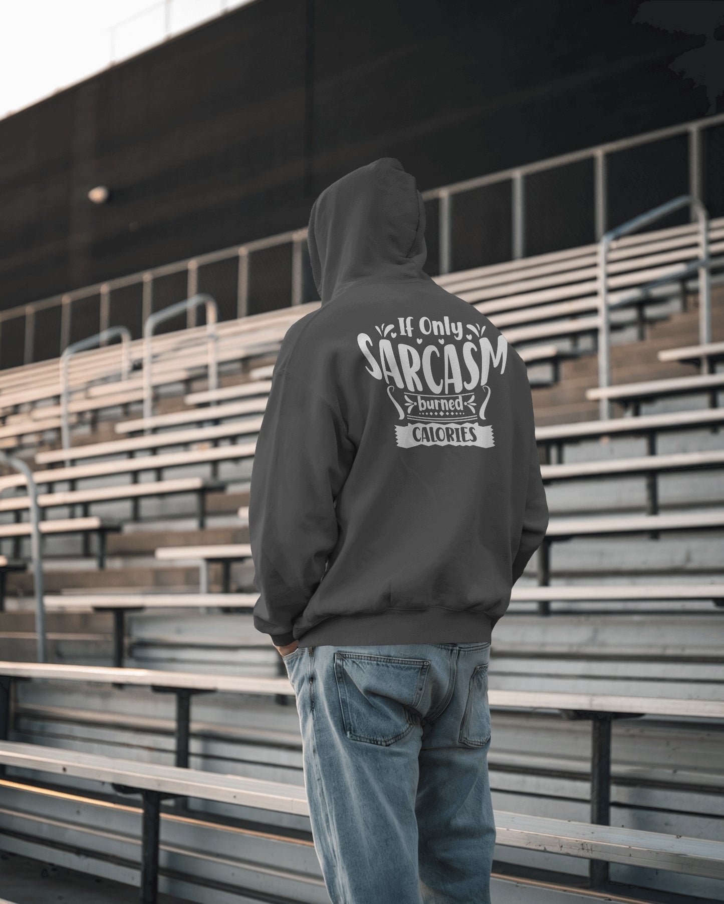 Funny Men's Sarcasm Hoodie for Humor Lovers