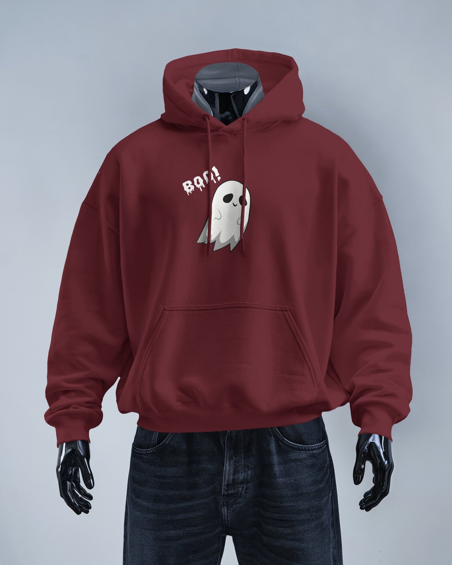 Boo! Ghost Hoodie - Men's Heavy Blend For Occasions
