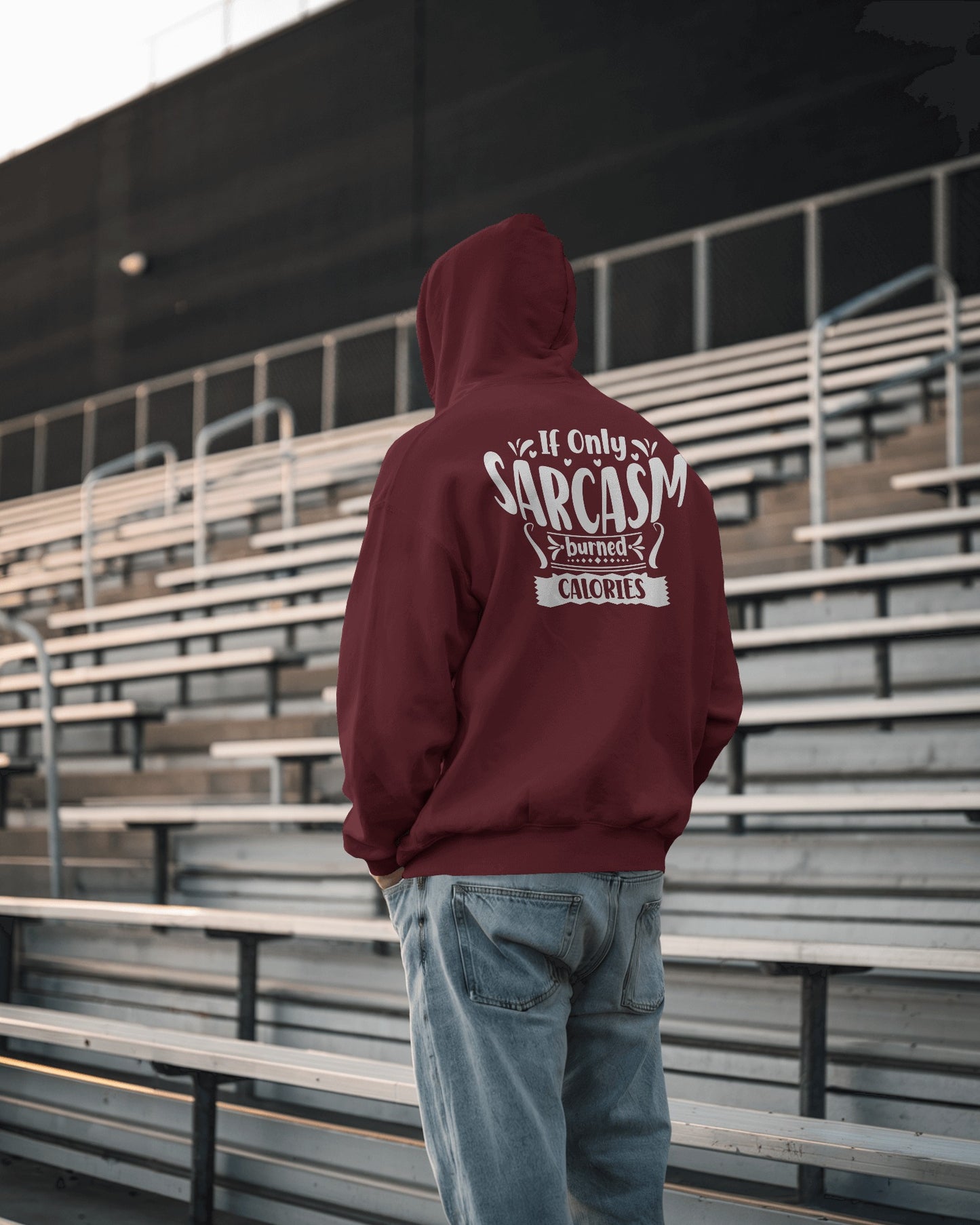 Funny Men's Sarcasm Hoodie for Humor Lovers