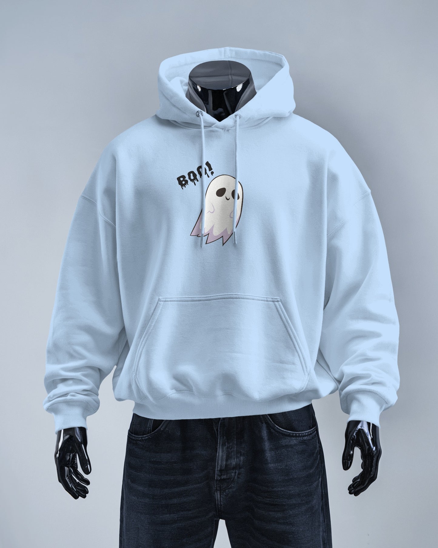 Boo! Ghost Hoodie - Men's Heavy Blend For Occasions