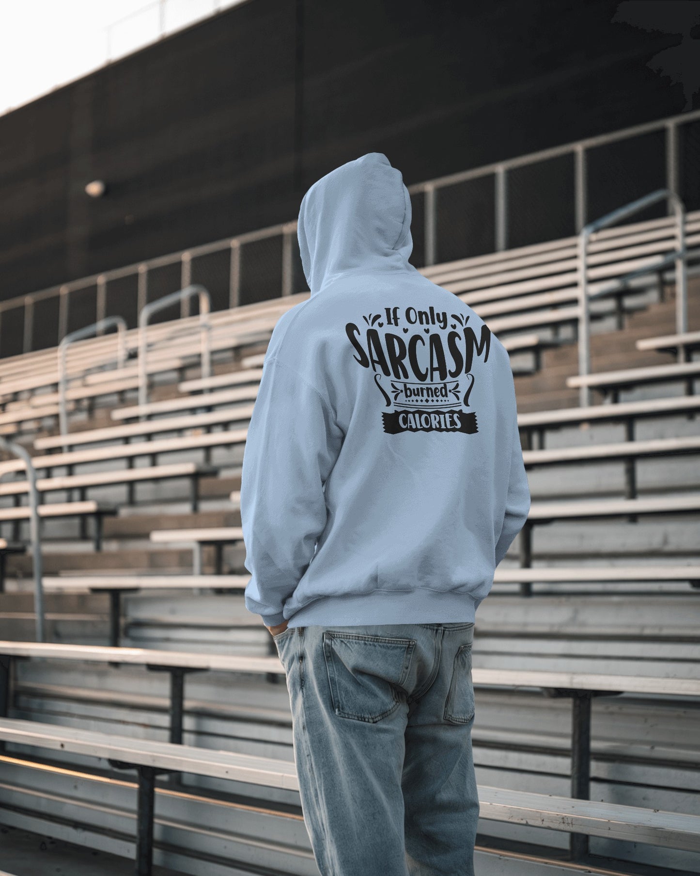 Funny Men's Sarcasm Hoodie for Humor Lovers