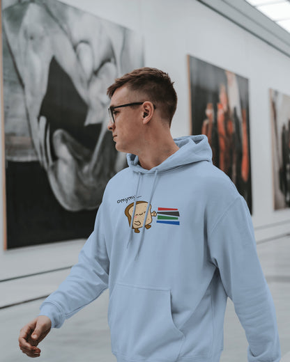 Cute Toast Character Hoodie | Men's Heavy Blend™