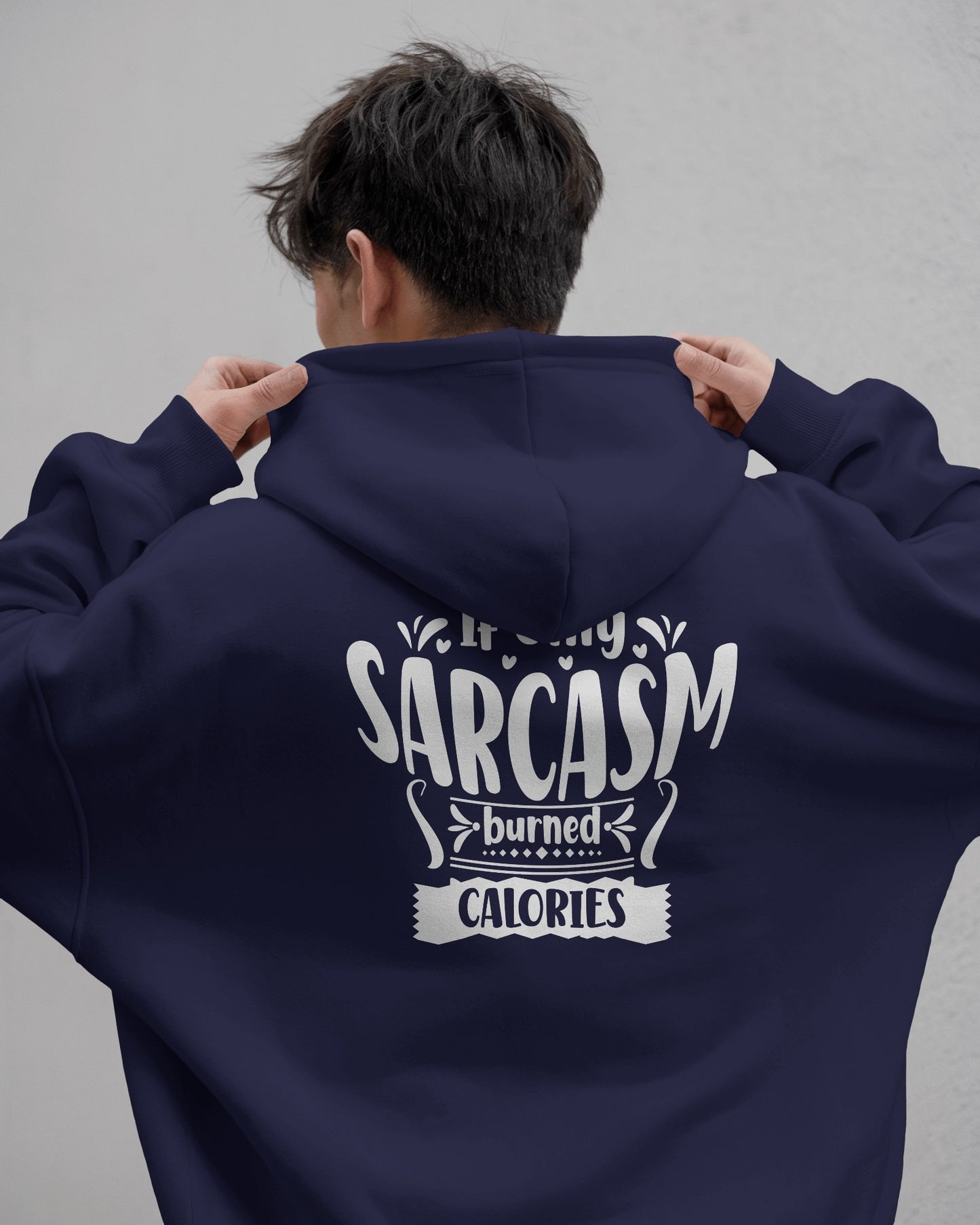 Funny Men's Sarcasm Hoodie for Humor Lovers