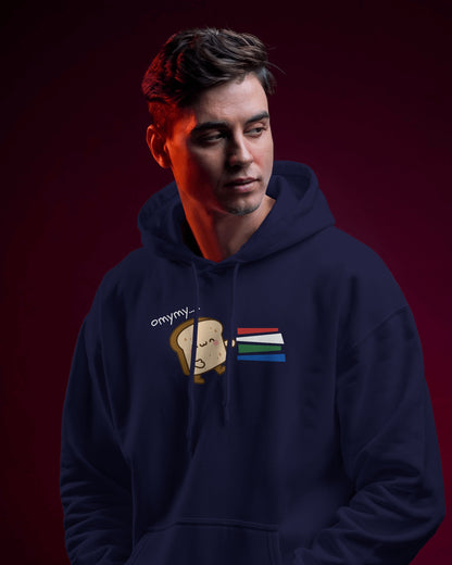 Cute Toast Character Hoodie | Men's Heavy Blend™